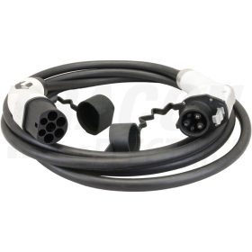   Elektromos autó töltőkábel 3*16A, 5+2P 5M 16A D13mm TYPE2-TYPE2