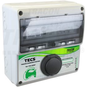  Elektromos autó töltőállomás 22kW, elektromos autó fali töltő, 3*32A 22kW TYPE2 outlet DC 6mA 50Hz
