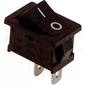   Tracon Készülékkapcsoló, BE-KI, fekete (0-I felirat) 16(6)A, 250V AC
