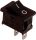 Tracon Készülékkapcsoló, BE-KI, fekete (0-I felirat) 16(6)A, 250V AC