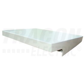   Tracon Esővédő tető maszkos szekrényhez, szürke H×W×D=800×600×200mm, IP55