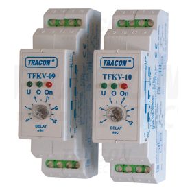   Tracon Védőrelé, feszültségfigyelő, 1f/3f, beáll. visszakapcs.késl. Umin=160V, 5-15min, 5A/250V AC