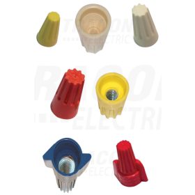   Tracon Rácsavarható vezetékösszekötő, merev réz vezetékhez 0,75-2,5mm2, 300VAC, max. 25A