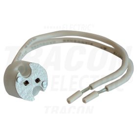   Tracon Kerámia lámpafoglalat MR11/16 (12V) halogén fényforrásokhoz 12V, max.50W, G5.3