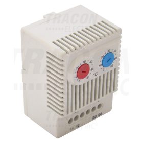   Tracon Termosztát (Hőmérséklet szabályozók) univerzális 1×NO+1×NC, 10A, 250V AC
