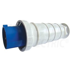   Tracon Ipari csatlakozó dugó, fokozott védelemmel 125A, 250V, 2P+E, 6h, IP67