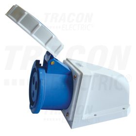   Tracon Felületre szerelhető ipari csatlakozóaljzat 32A, 250V, 2P+E, 6h, IP67