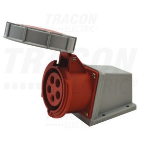   Tracon Felületre szerelhető ipari csatlakozóaljzat 32A, 400V, 3P+N+E, 6h, IP67
