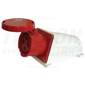   Tracon Felületre szerelhető ipari csatlakozóaljzat 125A, 400V, 3P+E, 6h, IP67
