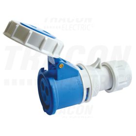   Tracon Ipari csatlakozóaljzat, fokozott védelemmel 16A, 230V, 2P+E, 6h, IP67
