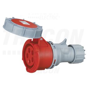   Tracon Ipari csatlakozóaljzat, fokozott védelemmel 16A, 400V, 3P+N+E, 6h, IP67