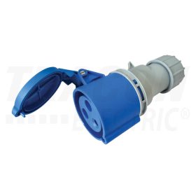   Tracon Ipari csatlakozóaljzat, fokozott védelemmel 32A, 230V, 2P+E, 6h, IP67