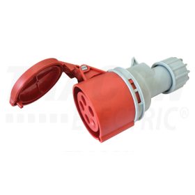   Tracon Ipari csatlakozóaljzat, fokozott védelemmel 32A, 400V, 3P+N+E, 6h, IP67