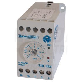   Tracon Ütemadó 250V AC, 0,5s / 0-12s, 5A/250V AC, 10A/24V AC/DC