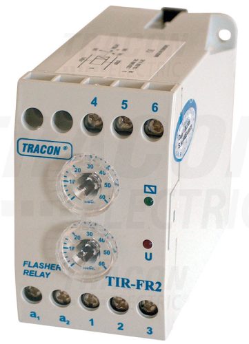 Tracon Ütemadó 250V AC, 2-60s / 2-60min, 5A/250V AC, 10A/24V AC/DC