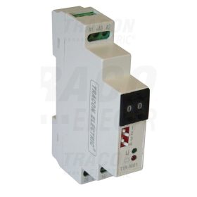   Tracon Kétfunkciós időrelé, moduláris, 1 modul széles  230V AC/24V AC/DC, 0,1s-99h, 5A/250V AC, 5A/30V DC
