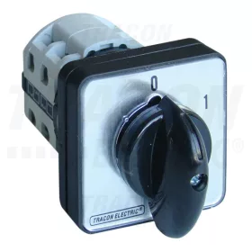   Tracon Tokozott közvetlen motorkapcsoló, BE-KI 400V, 50Hz, 160A, 37kW, 88×88mm, IP65