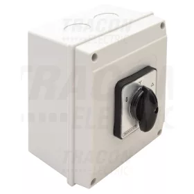   Tracon Tokozott közvetlen Y-D motorkapcsoló 400V, 50Hz, 25A, 7,5kW, 48×48mm, IP65