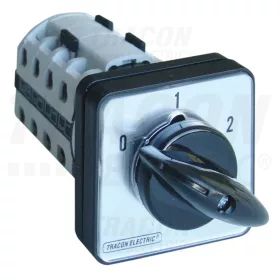  Tracon Tokozott Dahlander motorkapcsoló 400V, 50Hz, 32A, 11kW, 64×64mm, IP44