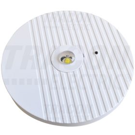   Tracon Ledes vészvilágító lámpatest, készenléti üzem 230V, 50Hz, 3W, 1×LED, 3h, 4,8V/900 mAh, Ni-Cd, EEI=A