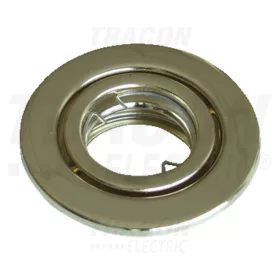   Tracon Beépíthető lámpatest spot fényforrásokhoz, arany max.35W, MR11, D=78mm, 30°, EEI=A++ - E