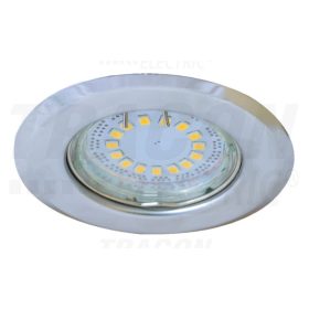   Tracon Beépíthető lámpatest spot fényforrásokhoz, króm max.50W, MR16, D=82mm, EEI=A++ - E