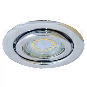   Tracon Beépíthető lámpatest spot fényforrásokhoz, króm max.50W, MR16, D=97mm, 30°, EEI=A++ - E