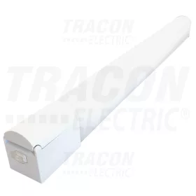   Tracon Védett integrált LED-es bútorvilágító csatlakozóaljzattal 230 V, 50 Hz, 15 W, 1080 lm, 4000 K, IP44, EEI=A
