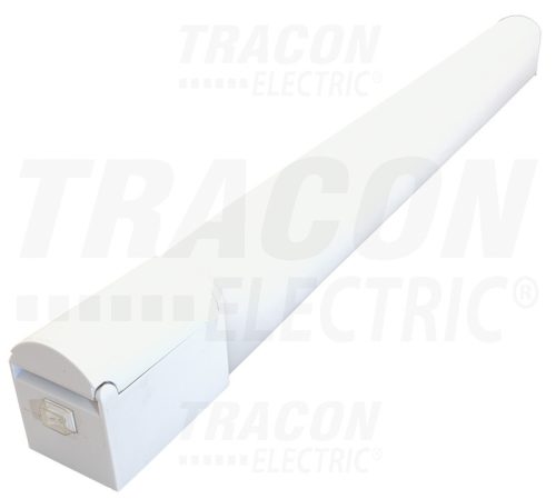 Tracon Védett integrált LED-es bútorvilágító csatlakozóaljzattal 230 V, 50 Hz, 8 W, 720 lm, 4000 K, IP44, EEI=A