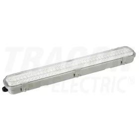   Tracon Védett LED ipari lámpatest radaros mozgásérzékelővel 230VAC,18W,600mm,360°,IP65,1-8m,10s-12m,3-2000lx, EEI=A
