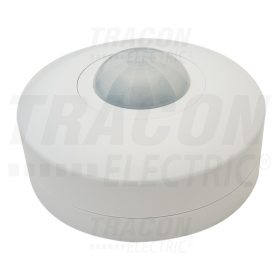   Tracon Mozgásérzékelő, mennyezetre, fehér 230V, 50 Hz, 360°, 10 s-15 min, IP20