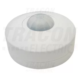   Tracon Mozgásérzékelő, mennyezetre, fehér 230V, 50 Hz, 360°, 10 s-15 min, IP20