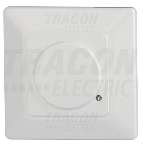 Tracon Mozgásérzékelő, szerelvénydobozba szerelhető, radaros, fehér 230 VAC, 5,8 GHz, 180°, 5-15 m, 10 s-12 min, 3-2000lux