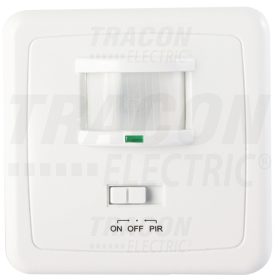   Tracon Mozgásérzékelő, süllyesztett, fehér 230 V, 50 Hz 160°, 3-2000lux, 10s-7min