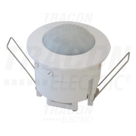   Tracon Mozgásérzékelő, álmenyezetbe szerelhető, fehér 230V, 50 Hz, 360°, 3-2000lux, 10s-15min