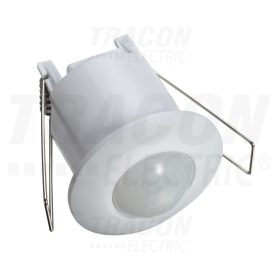   Tracon Mozgásérzékelő, süllyeszthető, mini, fehér 230V, 50 Hz, 360°, 1-6 m, 10 s-15 min, 3-2000lux, IP20