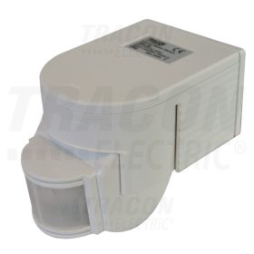   Tracon Mozgásérzékelő, infra falra 230 VAC, 180°,  max. 12 m, 10 s-7 min, 3-2000lux, IP44