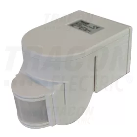   Tracon Mozgásérzékelő, infra falra 230 VAC, 180°,  max. 12 m, 10 s-7 min, 3-2000lux, IP44