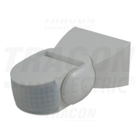   Tracon Mozgásérzékelő, infra falra 230 VAC, 180°, max. 12 m, 10 s-15 min, 3-2000lux, IP65
