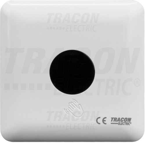 Tracon Mozgásérzékelő, infra, szerelvénydobozba, rövidtávú érzékelés, 230V, 50 Hz, 180°, 5-6 cm, 500W