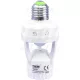 Tracon Mozgásérzékelő adapter, infra, E27 foglalatba 230 VAC, 120°, max. 6 m, 10 s-5 min, 3-2000 lux