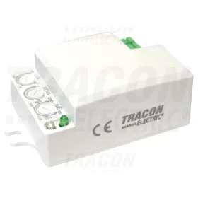   Tracon Mozgásérzékelő, mikrohullámú, lámpába 230 VAC, 5,8 GHz, 360°, 1-6 m, 10 s-12 min, 3-2000lux