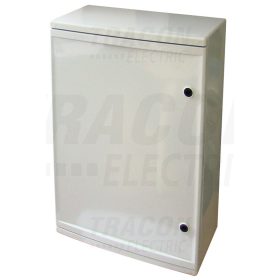   Tracon Műanyag elosztószekrény H×W×D=700×500×245mm, IP65, IK10, 1000V AC/DC, RAL7035