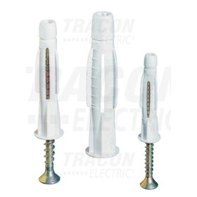 Tracon Önfeszítő tipli+csavar, szürke M10×60mm, PA6.6