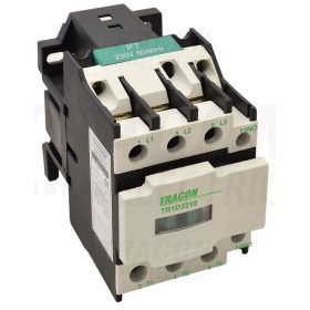   Tracon Kontaktor 660V, 50Hz, 12A, 5,5kW, 110V AC, 3×NO+1×NO