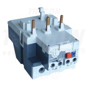   Tracon Termikus túláramvédelmi relé TR1F segédkontaktorokhoz 690V, 0-400Hz, 30-40A, 1×NC+1×NO