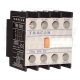 Tracon Homlokoldali segédérintkező TR1D/F és TR1E kontaktorokhoz 230V, 50Hz, 2A, 4×NO