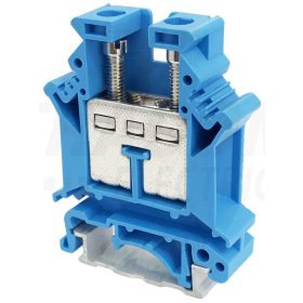   Tracon Nullavezető ipari sorozatkapocs, csavaros, sínre, kék 2,5-16mm2, 800VAC, 101A