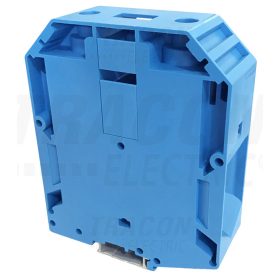   Tracon Nullavezető ipari sorozatkapocs, csavaros, sínre, kék 70-240mm2, 1000VAC, 415A