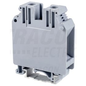   Tracon Fázisvezető ipari sorozatkapocs, csavaros, sínre, szürke 6-35mm2, 1000VAC, 150A